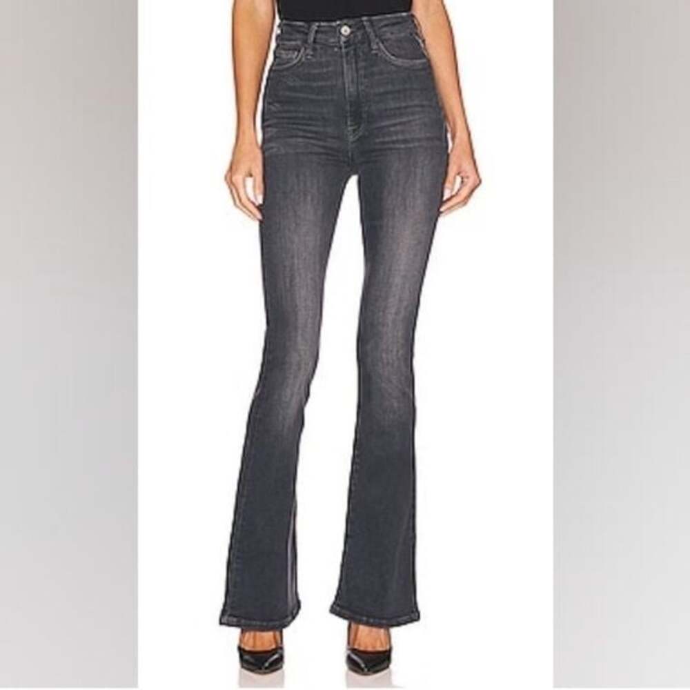 7 For All Mankind Women's Black Skinny Ultra High Bootcut Jeans Pants Size 29
